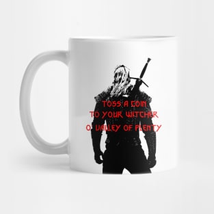 Toss a coin to your witcher Mug